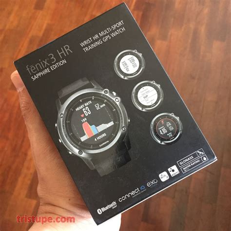 Garmin Fenix 3 HR Sapphire Review ~ TRISTUPE.COM