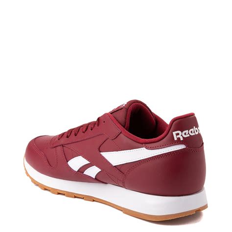 Mens Reebok Classic Athletic Shoe - Burgundy / Gum | Journeys