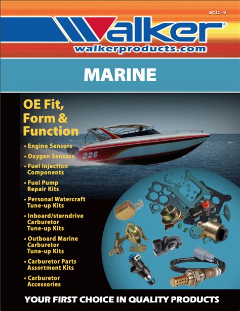 Marine Products Catalog - Walker Products