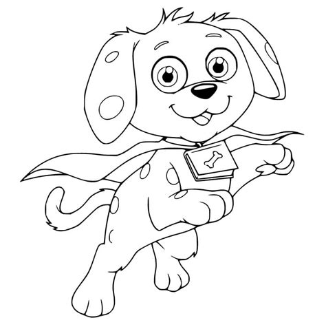 Woofster in Super Why coloring page - Download, Print or Color Online for Free