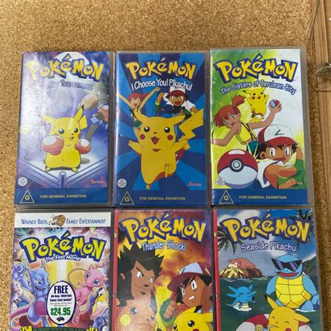 Pokémon VHS tapes(s)