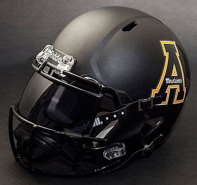 *CUSTOM* APPALACHIAN STATE MOUNTAINEERS Riddell SPEED Replica Football ...