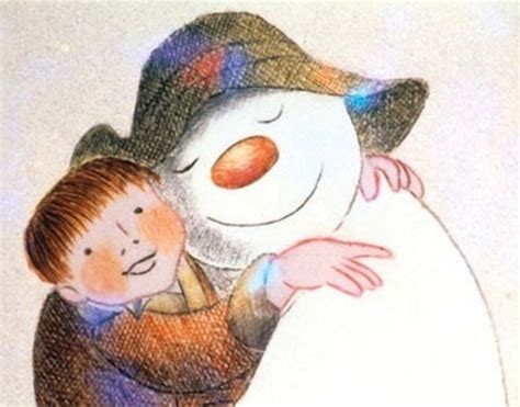 The Snowman ***** (1982, voice of David Bowie, Raymond Briggs ...