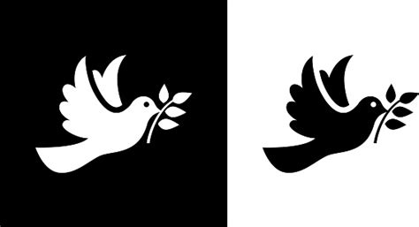 Dove Bird Symbol Of Peace Stock Illustration - Download Image Now - iStock