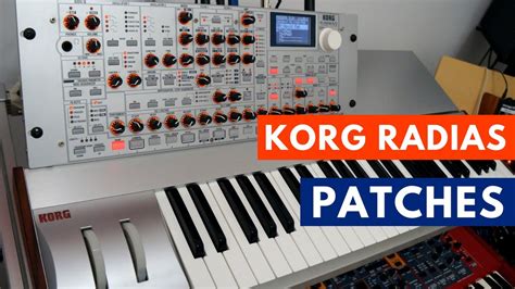 Korg Radias - 28 free custom patches - YouTube