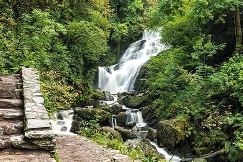 Torc Waterfall in Killarney National Park - Ireland Highlights