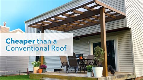 Lean to Roof on Deck: How to Build Your Own with Step-by-Step Guide and Pictures