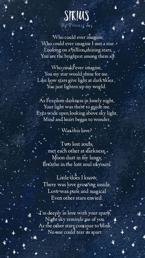 Pin by Princessjoystudio on Poetry | Poems about stars, Star poetry ...