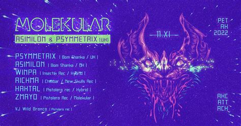 MOLEKULAR w/ ASIMILON & PSYMMETRIX [Bom Shanka Music / UK] – AKC Attack