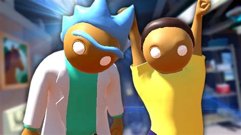 RICK AND MORTY IN GANG BEASTS! - New Costumes Update - Gang Beasts Gameplay - YouTube