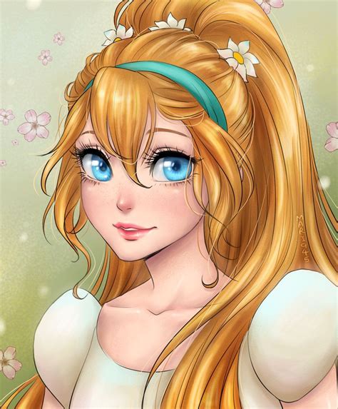 Painted cute little Thumbelina (commission) for Millie-Ennium . Enjoyed drawing this. | Disney ...