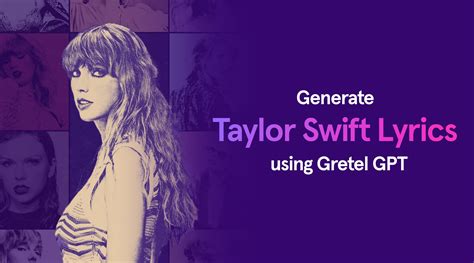 We generated new Taylor Swift lyrics with AI. Can you guess which line? : r/TaylorSwift