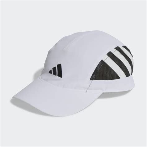 adidas 3-Panel HEAT.RDY Training Running Sport Cap - White | adidas ...