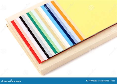 Paper catalog stock image. Image of color, sample, catalog - 35073083