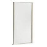 Raawii Pipeline mirror, large, pearl white | Finnish Design Shop