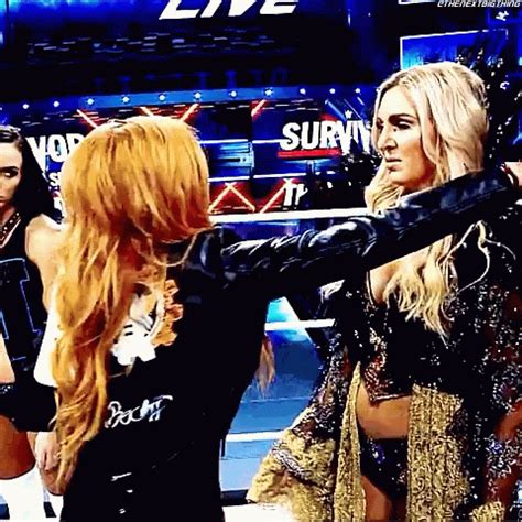 Becky Lynch Charlotte Flair GIF - BeckyLynch CharlotteFlair Hug - Discover & Share GIFs