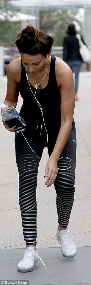 Michelle Keegan looks incredible in her workout gear in LA | Daily Mail ...