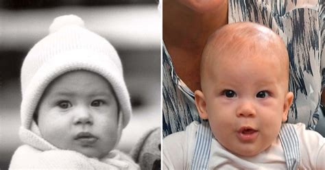 These photos of prince harry as a baby prove he s son archie s twin ...