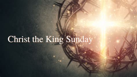 Christ the King Sunday - St. Matthew's