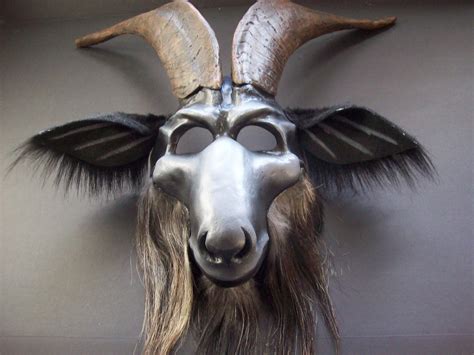 Baphomet mask by coffinhunter13 on Etsy