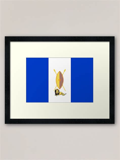 "Flag of the Buganda kingdom (Uganda)" Framed Art Print for Sale by ...