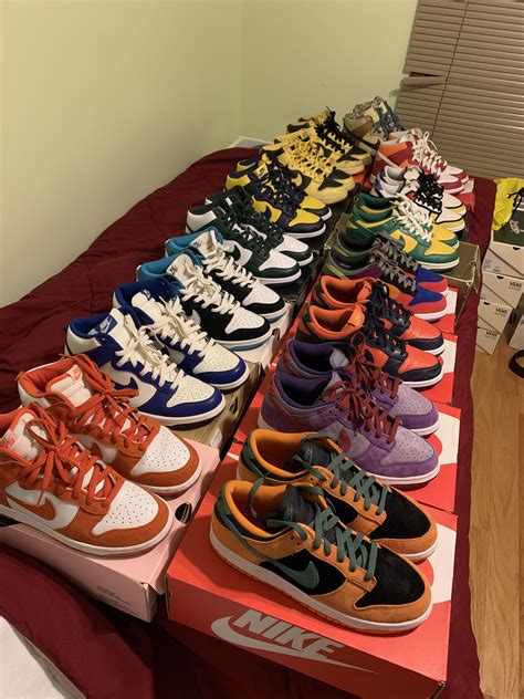 My current Nike dunk collection, pairs from 1999-2020 and everything in between! : r/Sneakers