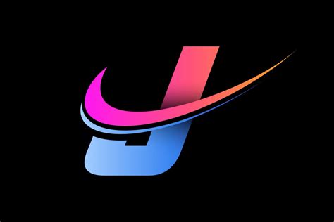 English alphabet with a swoosh logo | Deeezy