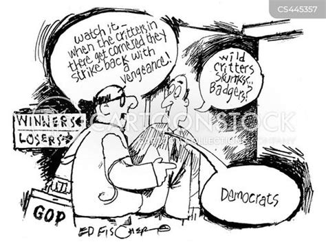 Democratic Party News and Political Cartoons