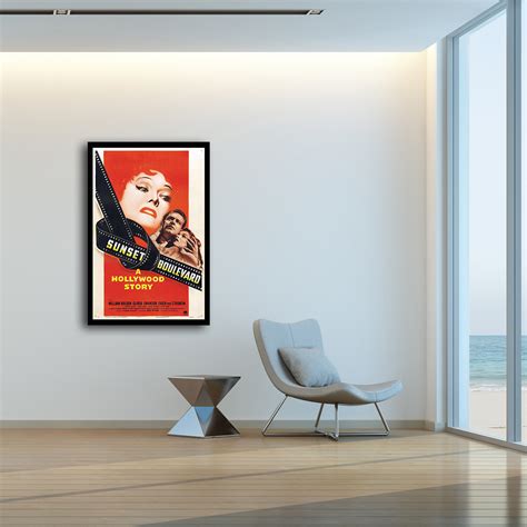 Sunset Boulevard - Vintage Movie Poster Prints - Touch of Modern