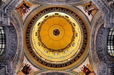 Kentucky State Capitol Building Rotunda Dome in Frankfort, Kentucky - Encircle Photos