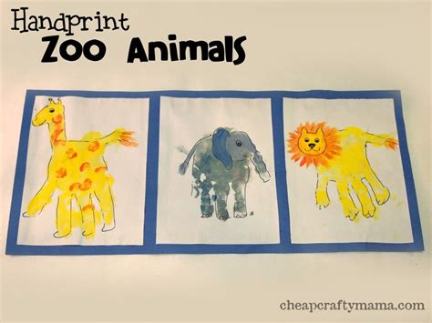 Fantastic Preschool Zoo Animal Crafts Horizontal Vertical Diagonal ...