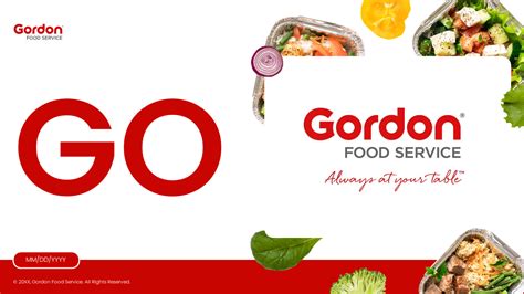 Gordon Food Service PowerPoint Design Portfolio | SlideGenius