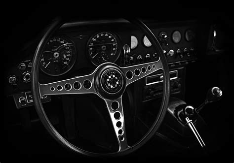 Jaguar E Type Interior Photograph by Mark Rogan - Fine Art America