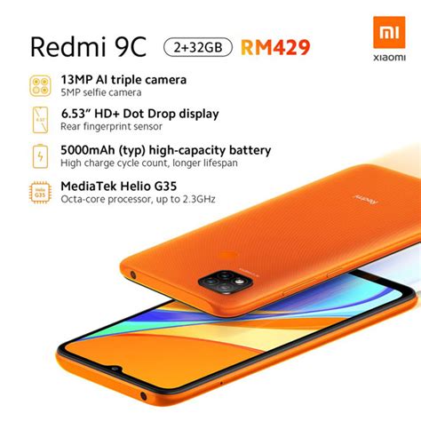 Redmi 9A, Redmi 9C announced; Features large displays, 5000mAh ...