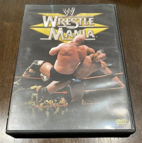 WWF Wrestlemania 15 XV DVD WWE Rare Out Of Print Rock Steve Austin | eBay