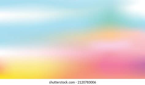 Abstract Background Morning Sky Rainbow Color Stock Vector (Royalty ...