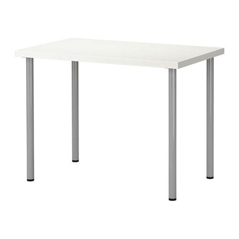 LINNMON / ADILS Table - white/silver color - IKEA