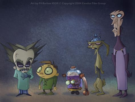 Igor Movie: Line up by filbarlow on DeviantArt