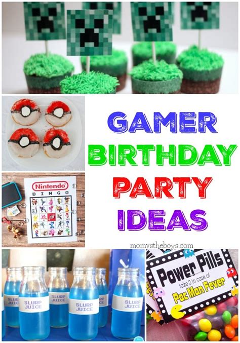 Gamer Party Decoration Ideas | Shelly Lighting