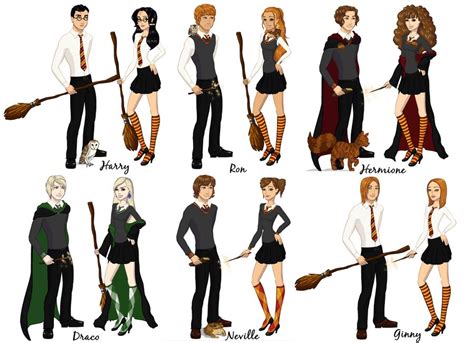 Harry Potter Gender Swap | Fem harry potter, Harry potter characters, Harry potter headcannons