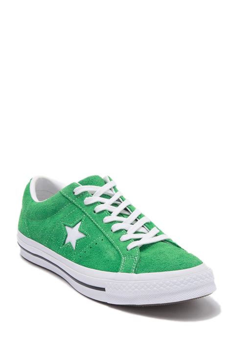 Converse One Star Oxford Suede Green Star Sneaker (unisex) for Men | Lyst