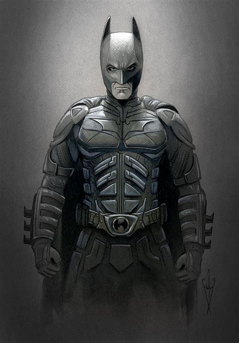 Batman The Dark Knight 17 x 24 Inch Artwork Print | Etsy