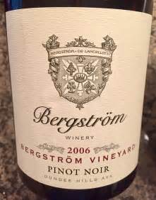 2006 Bergstrom Vineyard Pinot Noir - Advinetures.ca