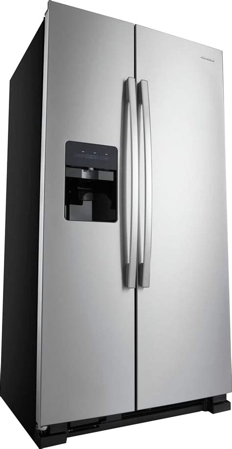 Amana 21.4 Cu. Ft. Side-by-Side Refrigerator Stainless steel ASI2175GRS - Best Buy