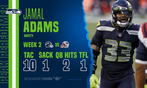 Jamal Adams already a leader on and off the field for Seahawks