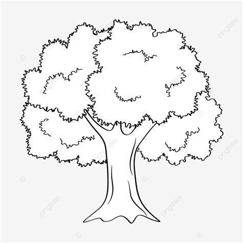 Planting Trees Clipart Black And White