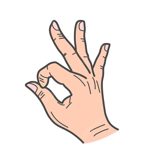 Hand Gesture Okay Symbol, Hand, Finger, Ok Gesture PNG Transparent Clipart Image and PSD File ...