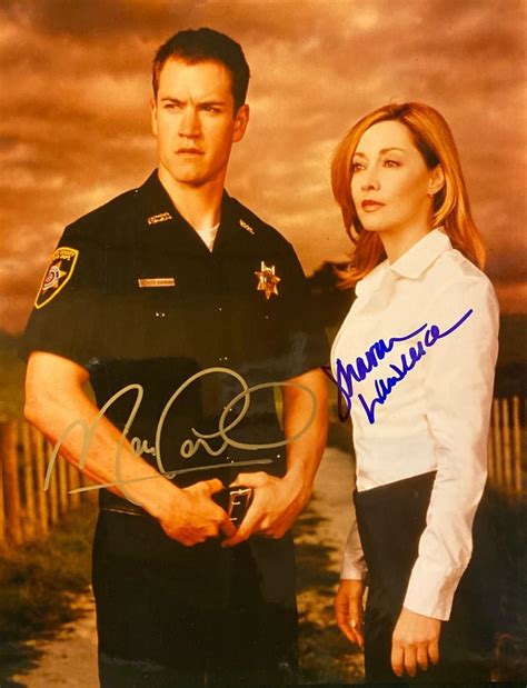 NYPD Blue Mark-Paul Gosselaar and Sharon Lawrence signed photo | EstateSales.org