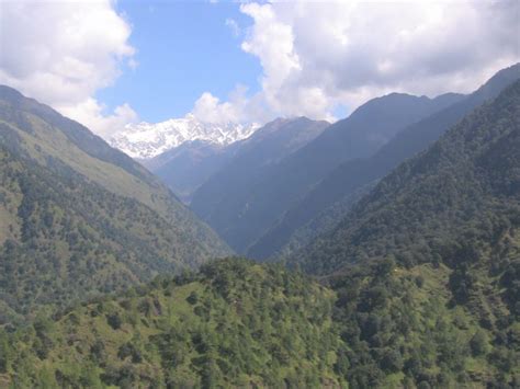 Aerial view around Kedarnath - Global Health Integrative Science