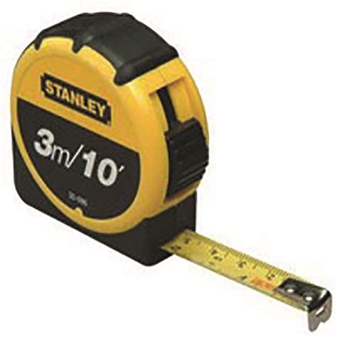 Stanley Tape Measure 3m Yellow | 0-30-686